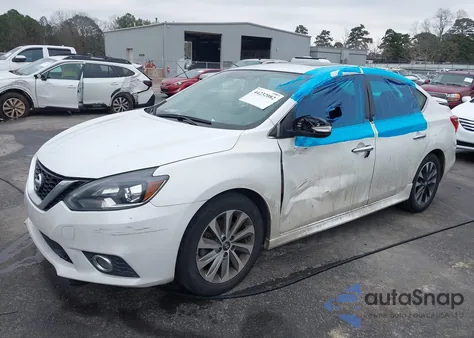 2019 Nissan Sentra Sr Turbo z USA, uszkodzony, nr VIN 3N1CB7AP9KY281321